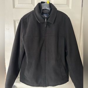 Dockers black pea coat small